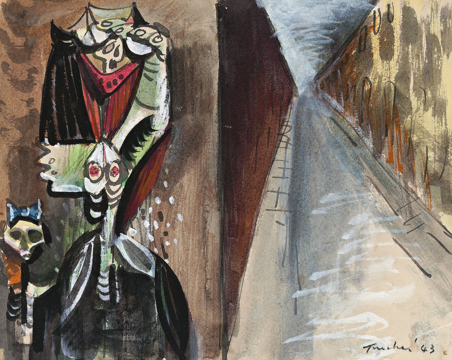 IMAGE OF MODERN EVIL, 1943 Deutscher and Hackett